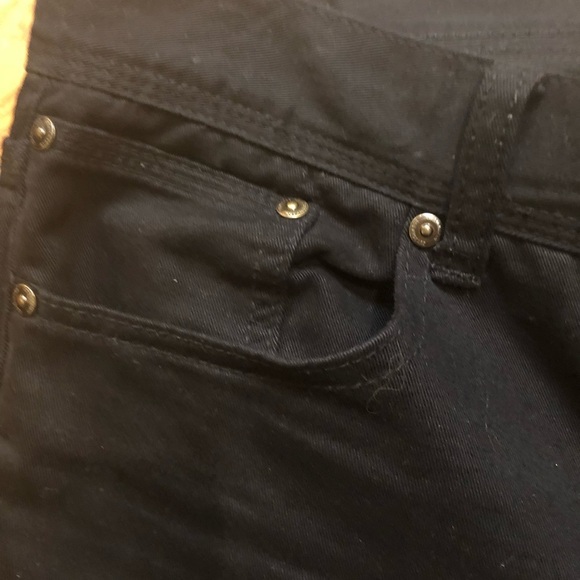 Dark black soft jeans - Picture 2 of 8
